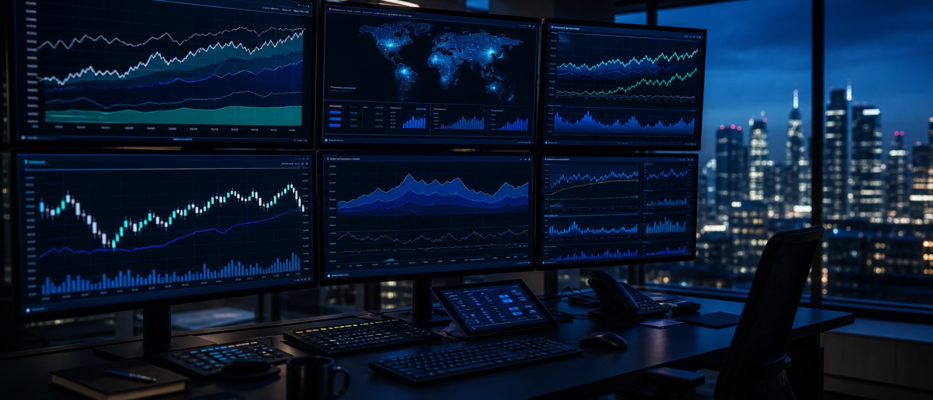 Cryptocurrency margin trading terminal showing BTC perpetual futures chart